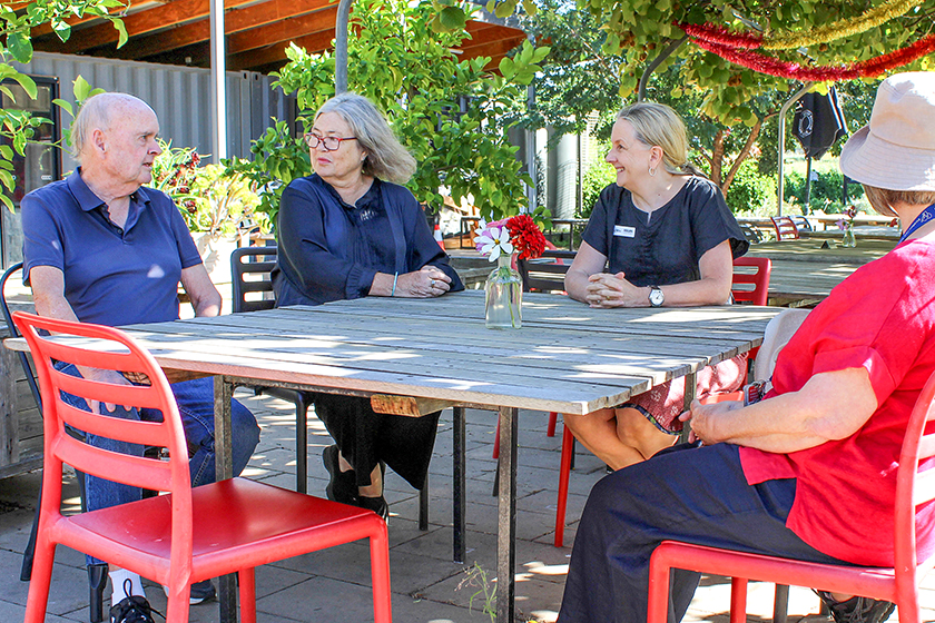 Walking group brings bereaved together